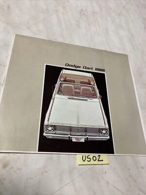 Dodge Dart 1966 Serie Gt E 270 Berlina Catalogo Prospetto Opuscolo Di Vendita - Immagine 1 di 4