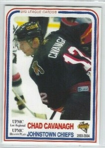 2003-04 Johnstown Chiefs (ECHL) Chad Cavanagh
