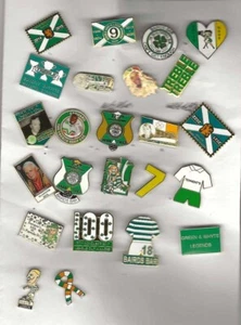 CELTIC MIXED BADGES SET OF 24 - Picture 1 of 1