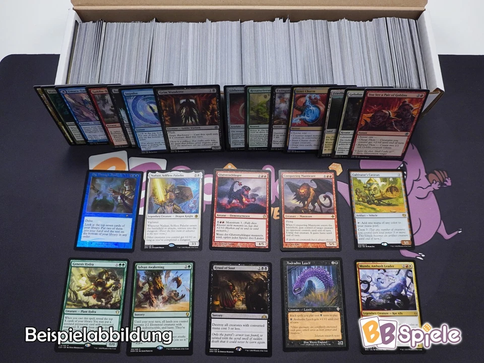 Magic: The Gathering 1000 Karten inkl. Uncommons + 10 Rares - Bild 1 von 4