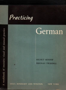 Practicing German Rehder Twaddell 1958 - Picture 1 of 3