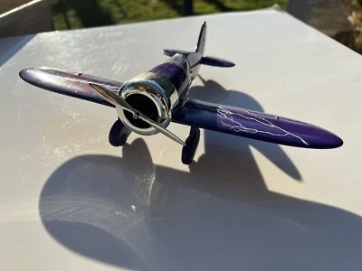 LIBERTY CLASSICS CHEVY THUNDER REVELL PROPELLER AIRPLANE COIN BANK CHEVROLET WOW - Image 1 of 4