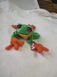 Ty Beanie Baby - PANAMA der Baumfrosch (9,5 Zoll) NEUWERTIG mit neuwertigen Etiketten - Bild 1 von 13