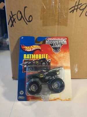 Batimóvil Monster Jam 2003 Hot Wheels #7 sellado de fábrica B3191 Foto 1 de 4