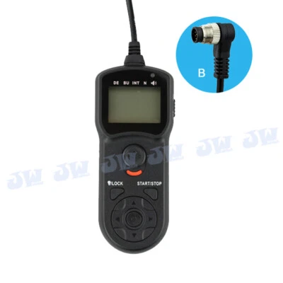 LCD Timer Remote Control for Nikon Z9 D5 D4 D850 D810 D800 D700 D500 D300 D200 - Image 1 of 4