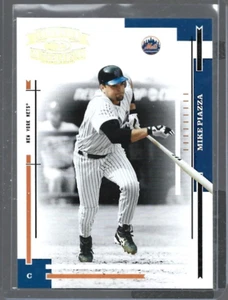 Mike Piazza-Mets-2004 Donruss Throwback Threads Gold Proof #128 (73/100) - Picture 1 of 2