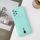 For Samsung Galaxy A82 A32 5G A13 A03s Solid Color Phone Case With Card Holder
