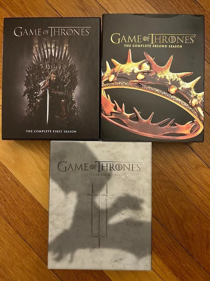 Blu-ray Game of Thrones Seasons 1-2-3    1-3  FREE SHIPPING !!! - Image 1 of 1