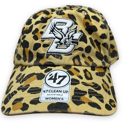 Boston College Eagles 帽子女式可调节金豹猎豹 '47 清理 — 第 1/4 张图片