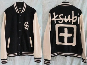 KSUBI KING HIFI FUTURE VARSITY LETTERMAN WOLLE/LEDERJACKE HERREN GRÖSSE LARGE - Bild 1 von 6