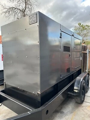 Multiquip DCA125SSIU4F MQ 125kVA 100kW Trailer Mounted Diesel Generator - Image 1 of 4