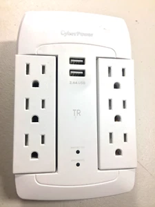 CyberPower P6WSU Wall Tap Surge Protector - Picture 1 of 5