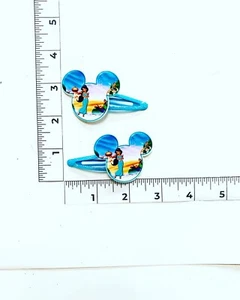 Handmade Hair Bows - Disney Princess - Aladdin  - Hair Clips #6 Jasmine - Picture 1 of 1