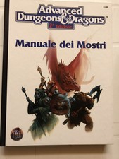 Manuale Dei Mostri AD&D TSR 2140 Italiano New Monstrous Compendium