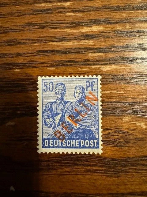 Germany - Berlin stamps MLH SC#9N30 (1949)  F/VF Single SCV $26.00 - Image 1 of 1