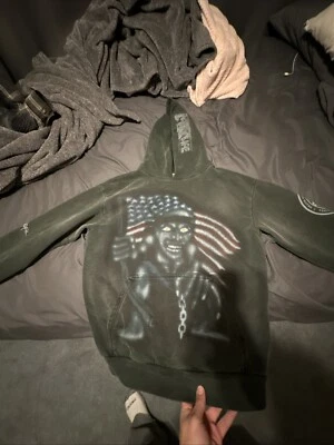 Travis Scott Exclusive Metlife Utopia Tour NYC/NJ Sold Out Green Hoodie  - Image 1 of 4