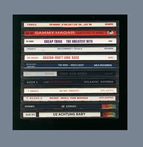 Lot of 12 - 80s & 70s Rock CD’s - Nugent, Hagar, Rush, The Who, U2. - VG - Picture 1 of 7