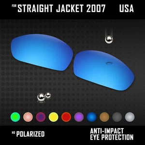 Anti Scratch Polarized Lot Replacement Lot Lens for-Oakley Straight Jacket 2007 - Picture 1 of 36