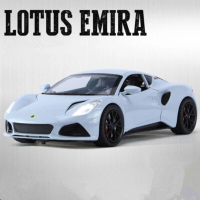 1:24 Lotus Emira Alloy Sports Car Model Diecasts Metal Racing Car Kids Toy Gift - Image 1 of 4