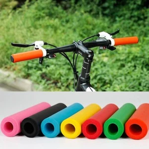 Bicycle Handlebar Grips Silicone Cycling Grips Bicycle Grips Bike Grip Cover - Picture 1 of 19