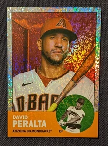 David Peralta 2022 Topps Archives 1963 Red Hot Foil Parallel /50 - Diamondbacks - Picture 1 of 3