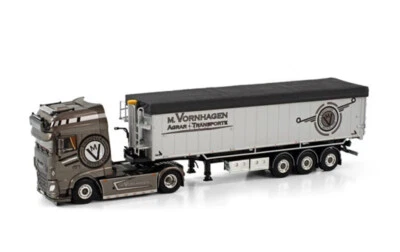 for WSI for DAF XF SSC MY2017 4X2 VOLUME TIPPER TRAILER-3AXLE 1/50 Truck Model - Image 1 of 4