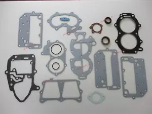 For OMC Johnson Evinrude Outboard 20-35 HP Power Head Gasket Kit 433941 0433941 - Foto 1 di 8