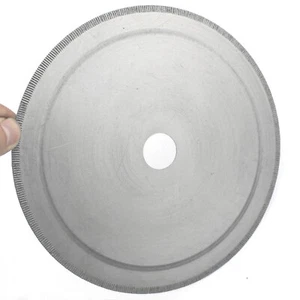 8" inch 200mm Diamond Lapidary Saw Blades Notched Rim Trim Rock Slab Arbor 5/8" - Picture 1 of 27