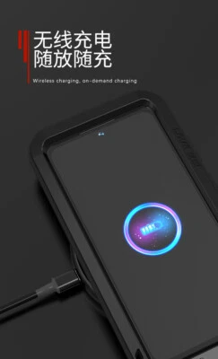 Potente cubierta metálica a prueba de golpes Love Mei de alta resistencia para Samsung Galaxy S24 Ultra Foto 1 de 4