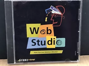 Web Studio, Make Your Own Website Disc, MULTIPLE CD'S SHIP FREE, SEE STORE!!! - Zdjęcie 1 z 3