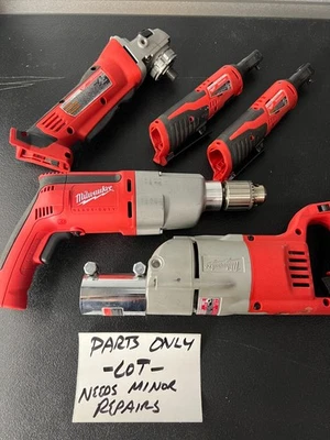 PARTS Repair Milwaukee Tools 1/2 Hammer Drill LOW RPM Cutoff Grinder 3/8 Rachet - Image 1 of 4