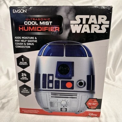 R2-D2 Humidifier Large 1 Gallon Disney Star Wars Ultrasonic Cool Mist Anti Micro - Image 1 of 4