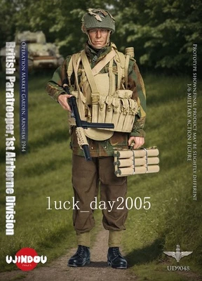 UJINDOU WWII British Paratrooper 1st Airborne Operation Market Garden 1/6 FIGURE - Image 1 of 4