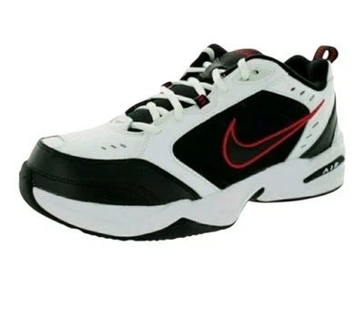 Nike Air Monarch IV Mens 11 (4E Wide) White Black Varsity Red 416355-101 Size 12 - Image 1 of 4