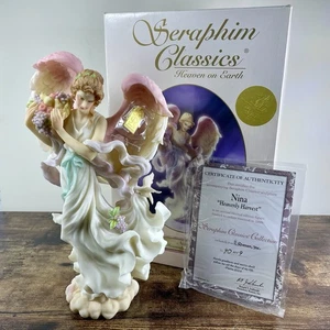 Artist SIGNED Seraphim Classics Angels 1998 Nina “Heavenly Harvest” - Picture 1 of 23
