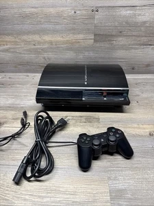 Consola Sony PlayStation 3 PS3 CECHE01 80GB Fat retrocompatible - PROBADA - Imagen 1 de 12