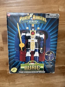 Power Rangers Zeo Deluxe Auric The Conqueror Zord Figur 1995 Bandai - Bild 1 von 8