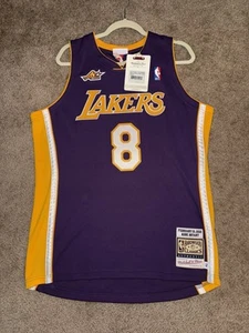 100% Authentic Kobe Bryant Mitchell Ness 2000 All Star Lakers Jersey Size 44 L - Picture 1 of 6