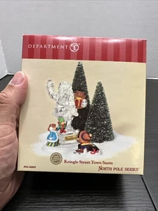 Dept 56 Kringle Street Town Santa North Pole Accessory New In Box - Picture 1 of 4