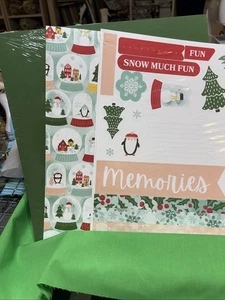 Stampin Up Schneeszenen DSP & Schneetage zweifarbiger Cardstock, Schneetag Aufkleber - Bild 1 von 4