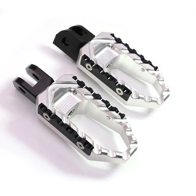 estriberas delanteras TOUR plateadas para Triumph Daytona 650 04 05 Foto 1 de 4