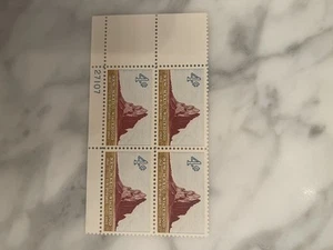 USA Briefmarke Scott #1191, New Mexico Statehood, 4c, Plattenblock, postfrisch kostenloser Versand - Bild 1 von 1