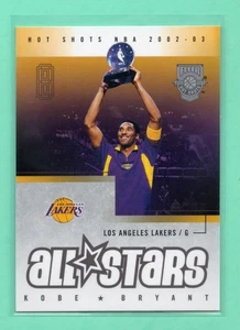 2002-03 Fleer Hot Shots Kobe Bryant #159 All-Stars HOF Los Angeles Lakers - Picture 1 of 2