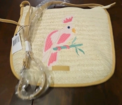 Cartera Bandolera Vera Bradley Lite Paja Natural Nueva Con Etiquetas Foto 1 de 4