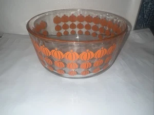 Pyrex PUMPKINS 1-QT-950 ML-Glass Storage Bowl Without Lid - Picture 1 of 3
