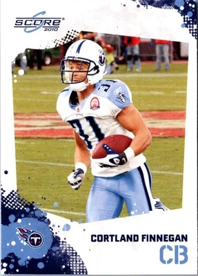 2010 Score Cortland Finnegan #285 Tennessee Titans Football Card - Image 1 of 2