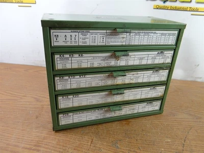 ARMARIO DE SELECCIÓN DE PIEDRAS SUNNEN 5 CAJONES CARGADO DE PIEDRAS Foto 1 de 4