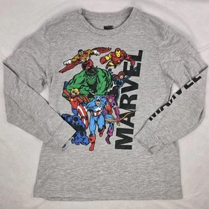 Marvel Super Hero Long Sleeve Tee Size Large Boys - Picture 1 of 3