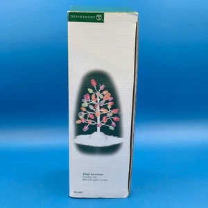 Department 56 Gumdrop Tree Poseable W/Led Lites 9" Village Accessory #52967 - Foto 1 di 5