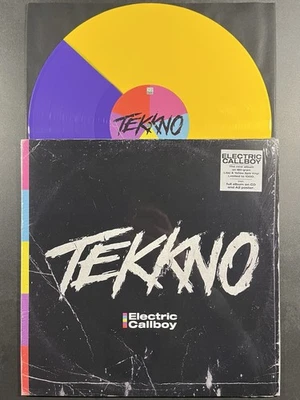 Electric Callboy - Tekkno / Yellow-Lilac Split Vinyl / LP / Metalcore / Sum 41 - Bild 1 von 4